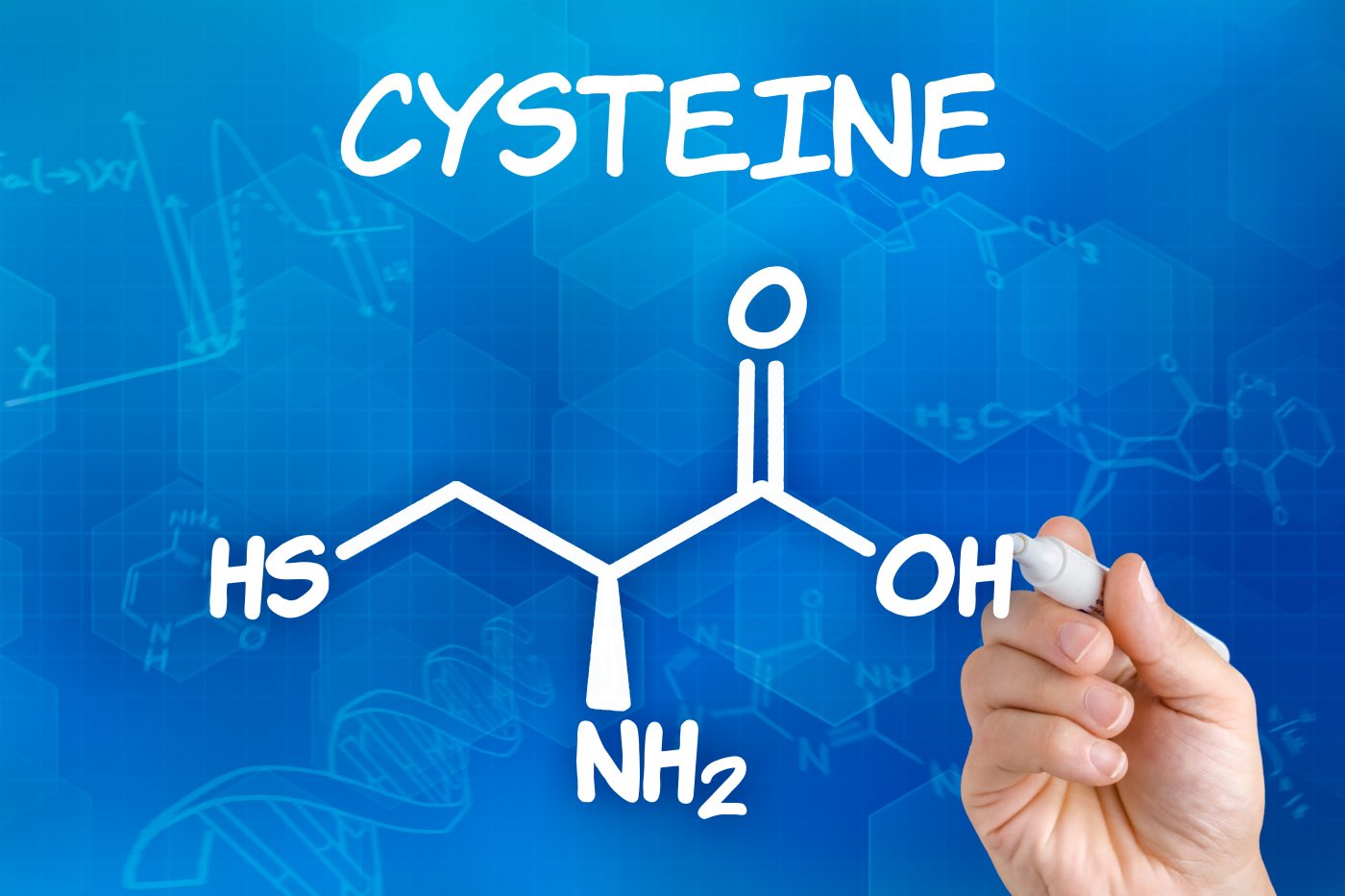 low cysteine, oxidative stress linked to Huntington's