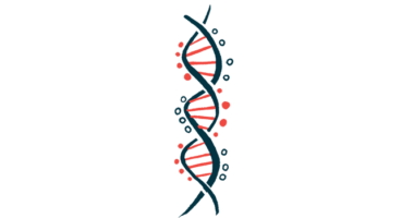 An illustration of a DNA strand.