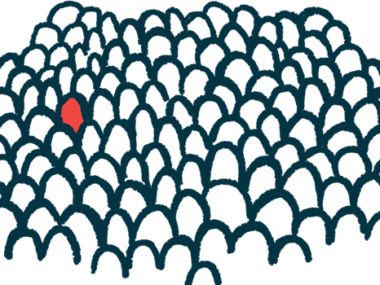diagnosis of huntingtons disease | Huntington's Disease News | Illustration of a lone rare person in a crowd