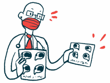 Huntington's disease age of onset | Huntington's Disease News | illustration of doctor holding medical charts