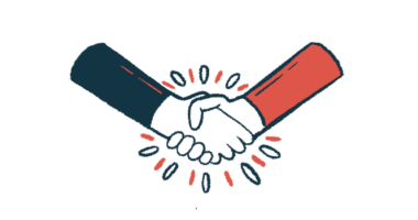 An close-up illustration highlights a handshake between two people.