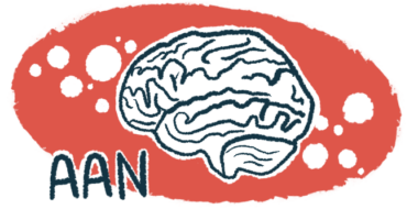 A brain illustration for the AAN conference.