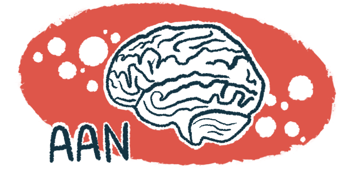 A brain illustration for the AAN conference.