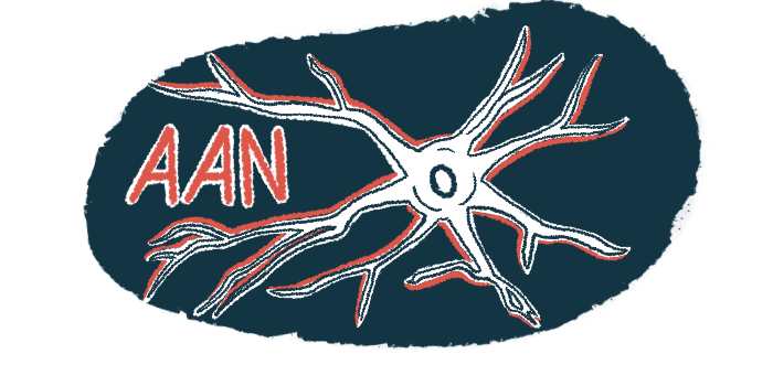 A graphic for the American Academy of Neurology (AAN) annual meeting.