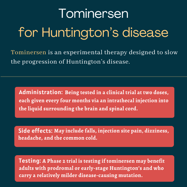Tominersen for Huntington's