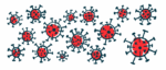 An illustration shows bacteria.